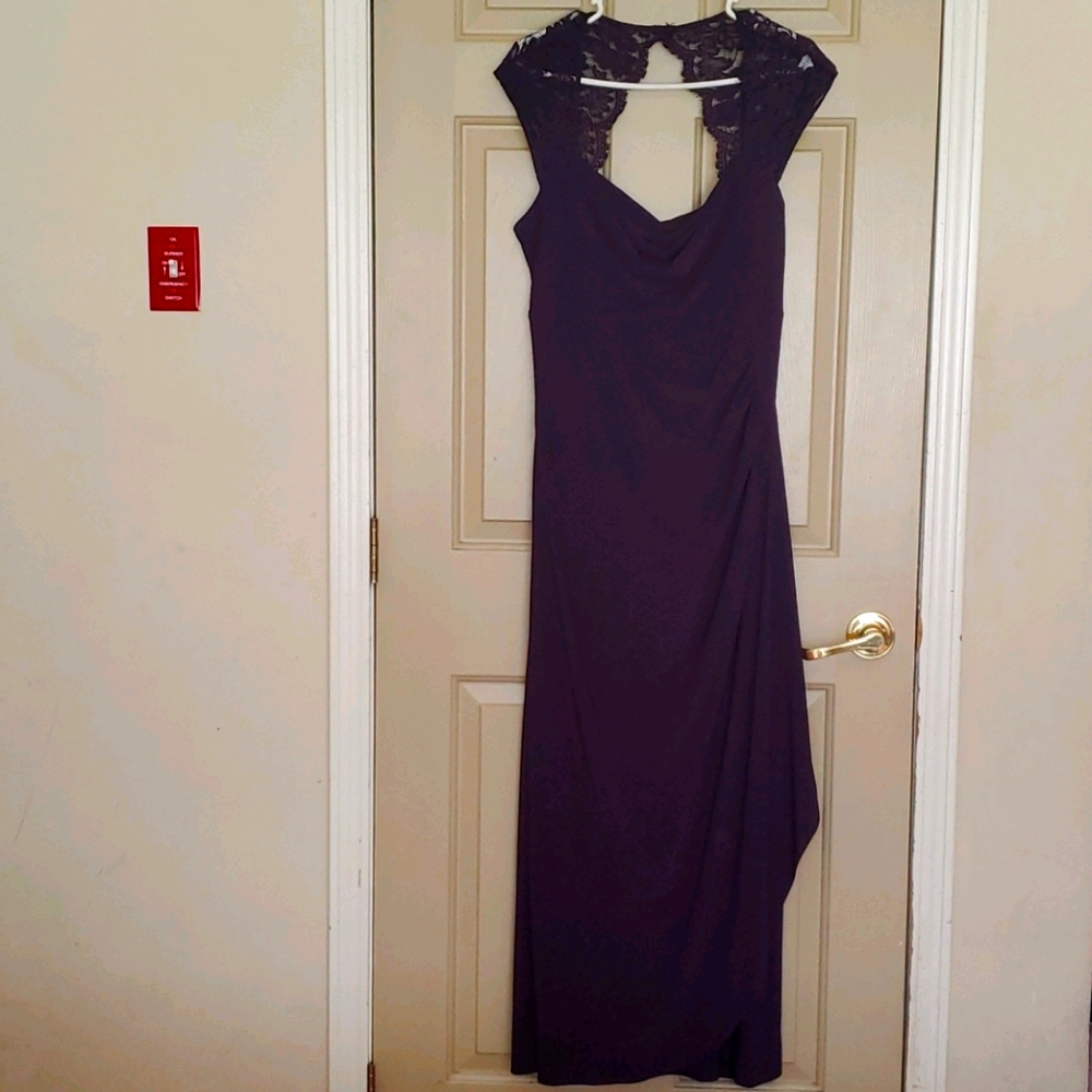 MSK purple dress